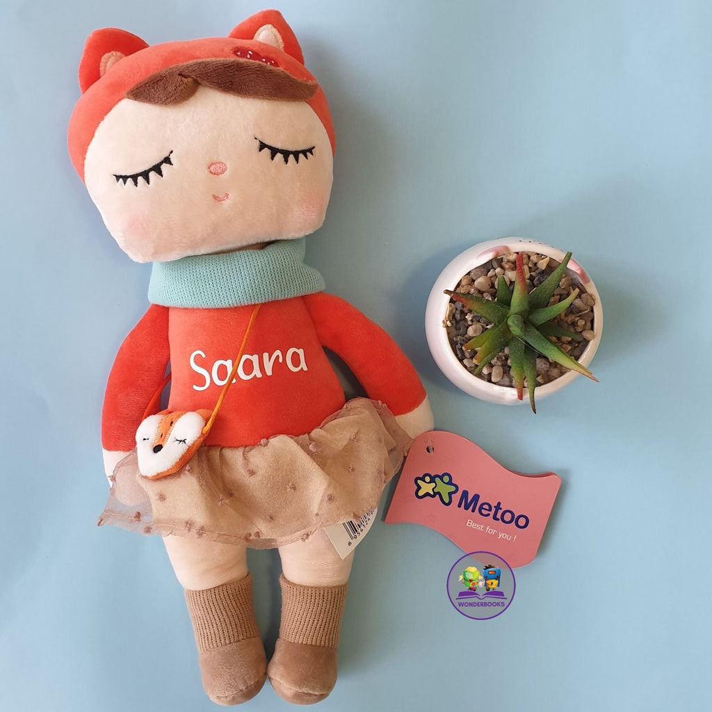 Metoo Soft Plush Doll: Forrest Fox
