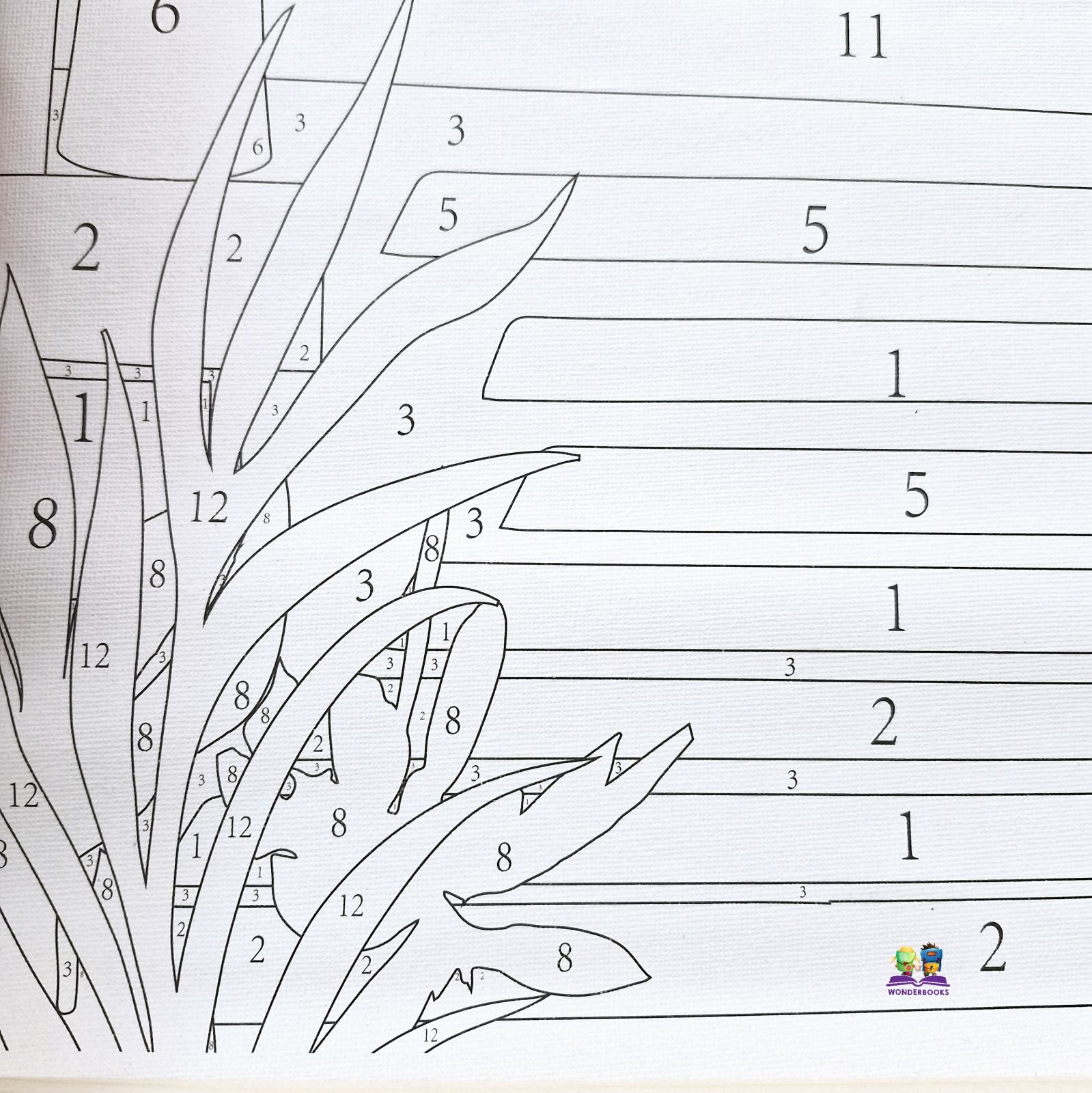 DIY Paint by Numbers Scroll Kit