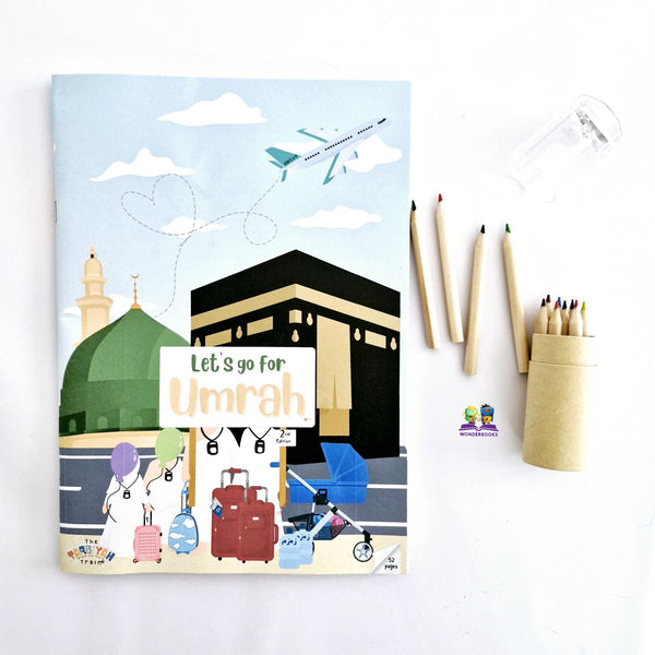 Kids Umrah Kits Type 2:  Little feet going to Big places