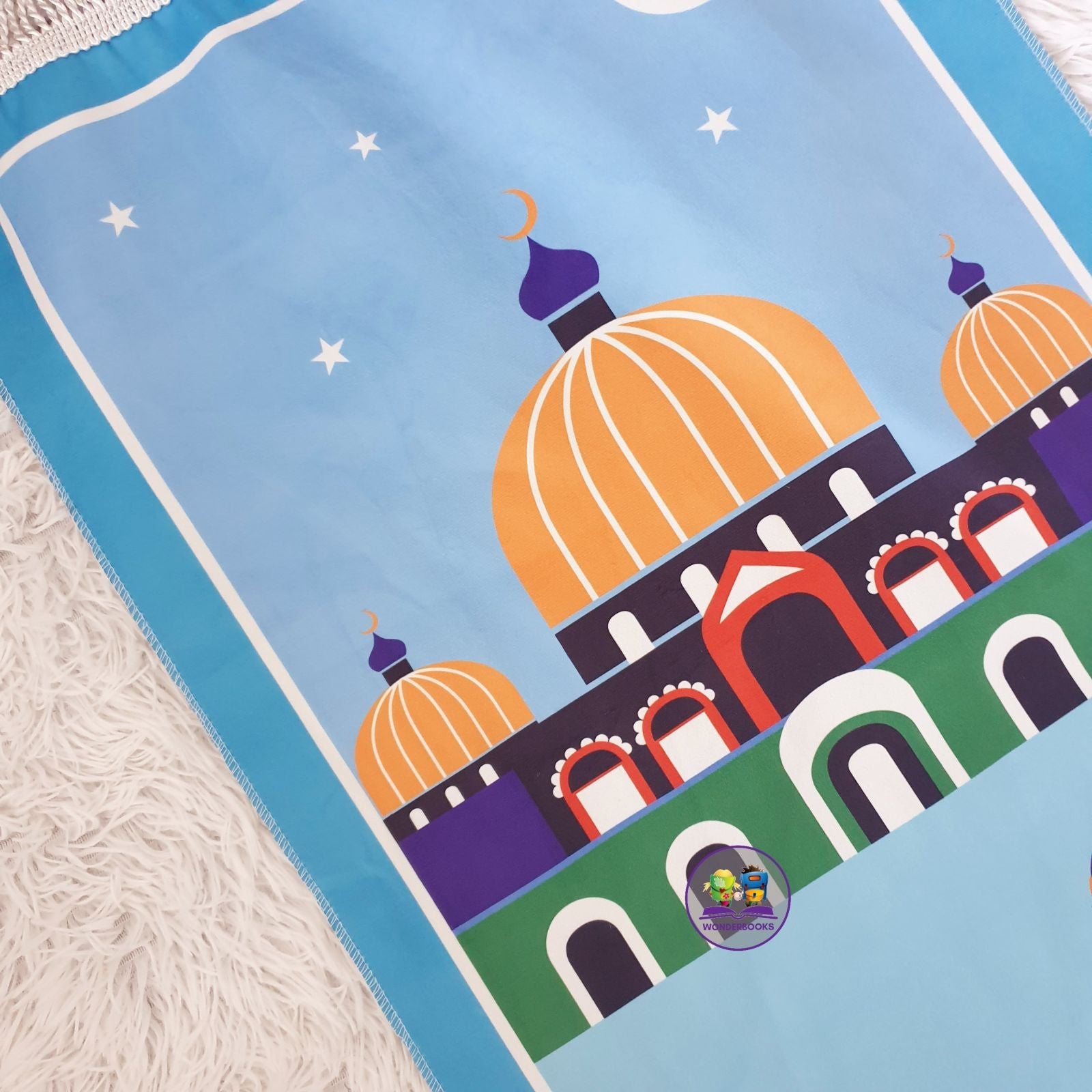 Personalised Musallahs - Blue Hot Air Balloon