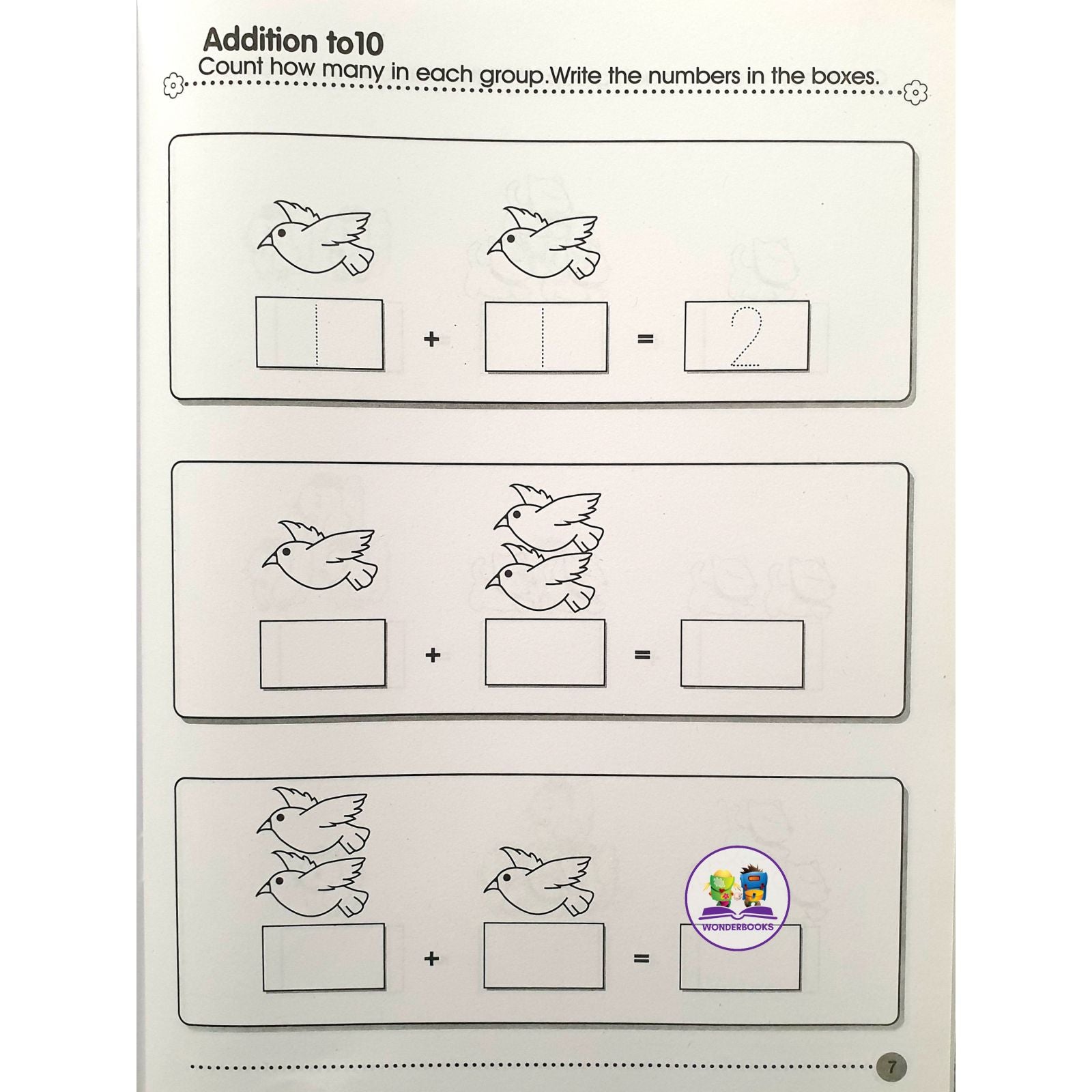 Home Workbooks - Addition to 10