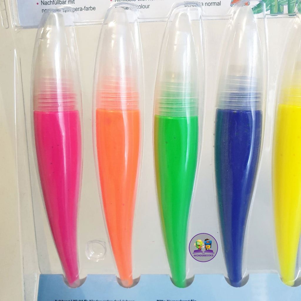 Squeeze and Paint: Set of 6 Neons