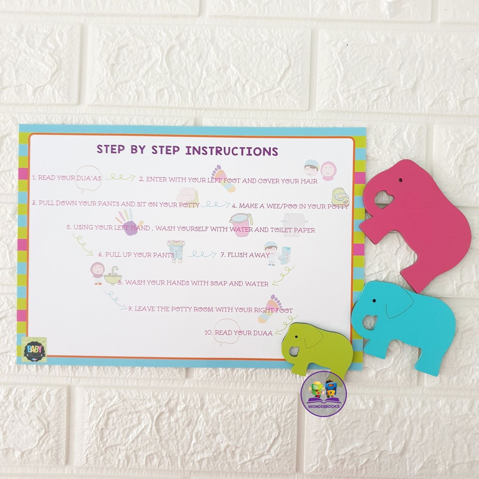 Little Mu'mins Potty Book Kit