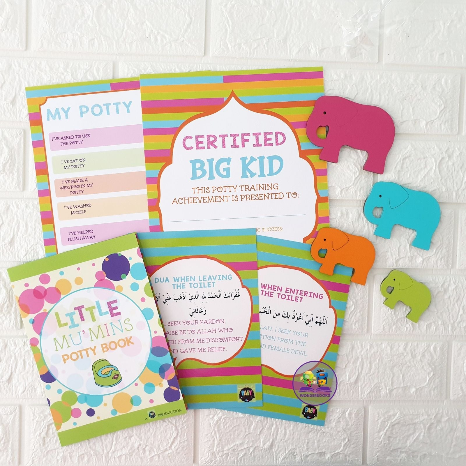 Little Mu'mins Potty Book Kit