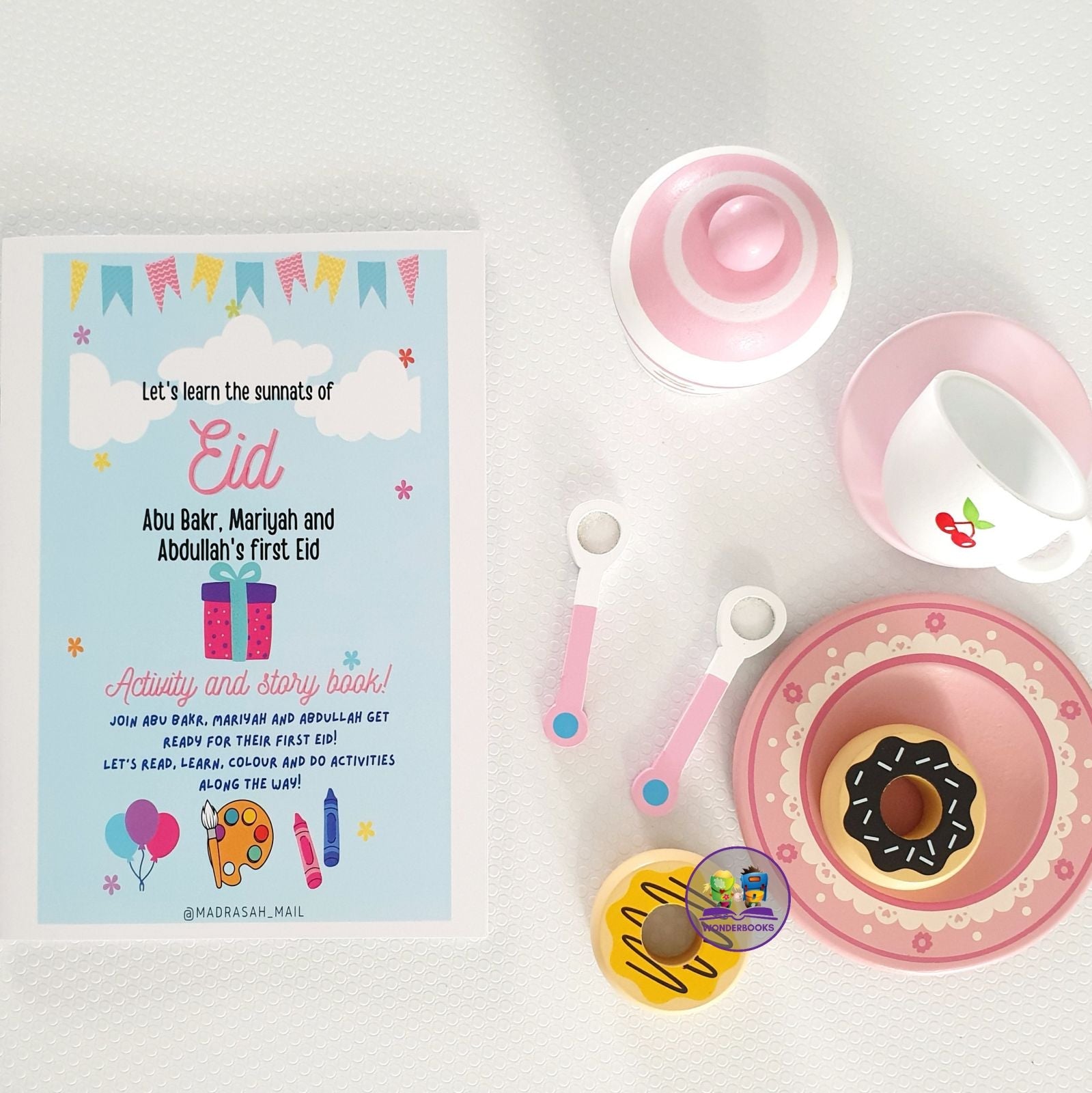 Abu Bakr, Mariya & Abdullah's First Eid: Activity Book