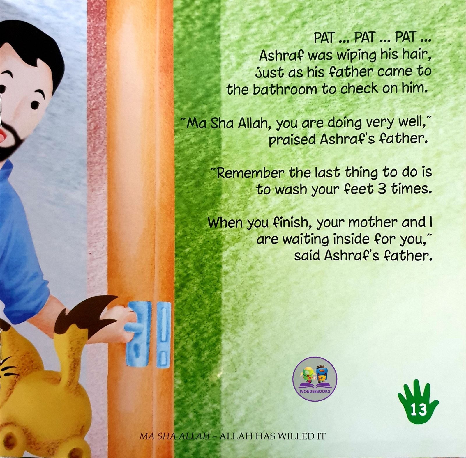 Ashraf & Zainab Practice Wudu and Salat: Salam Kids