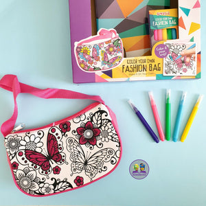 Colour Your Own Fashion Bag