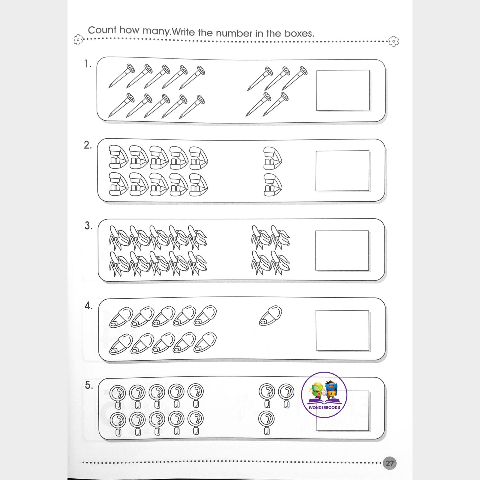 Home Workbook: Counting