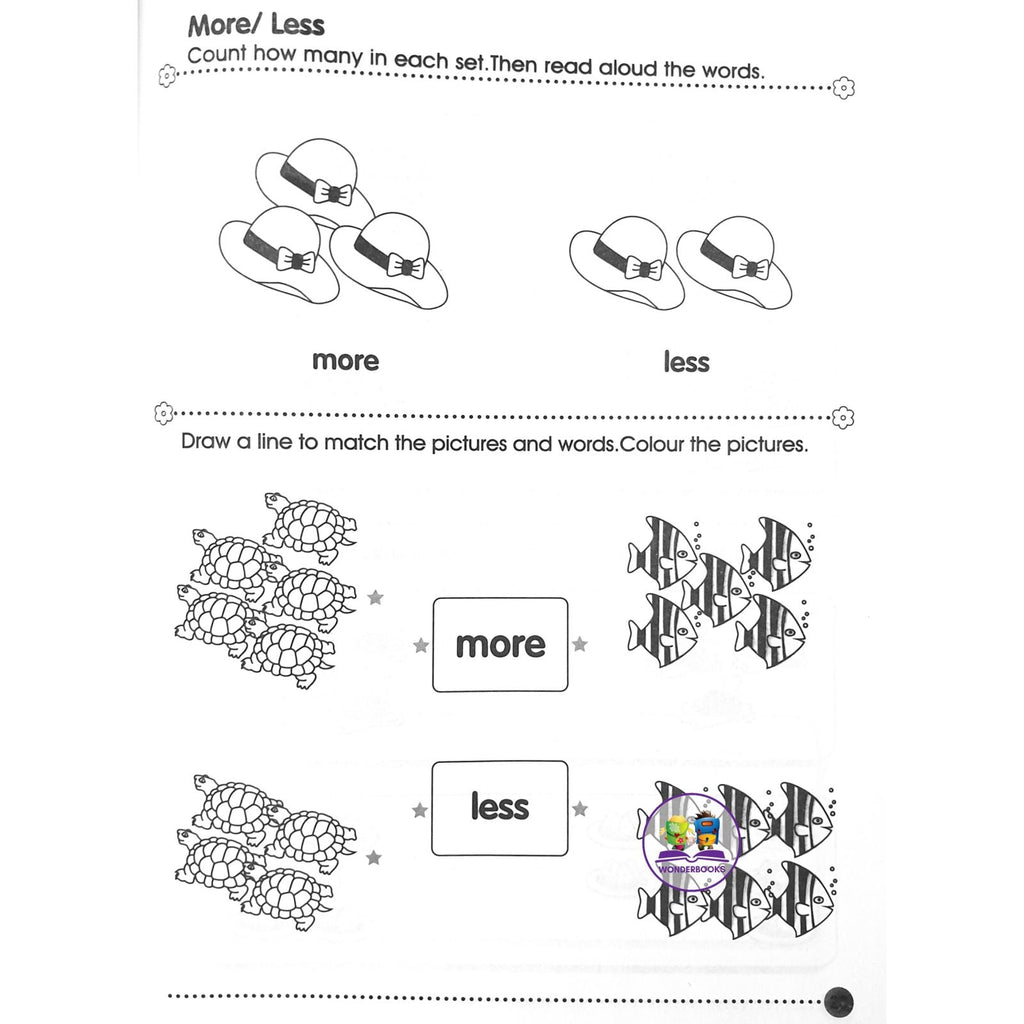 Home Workbooks: Pre-math skills
