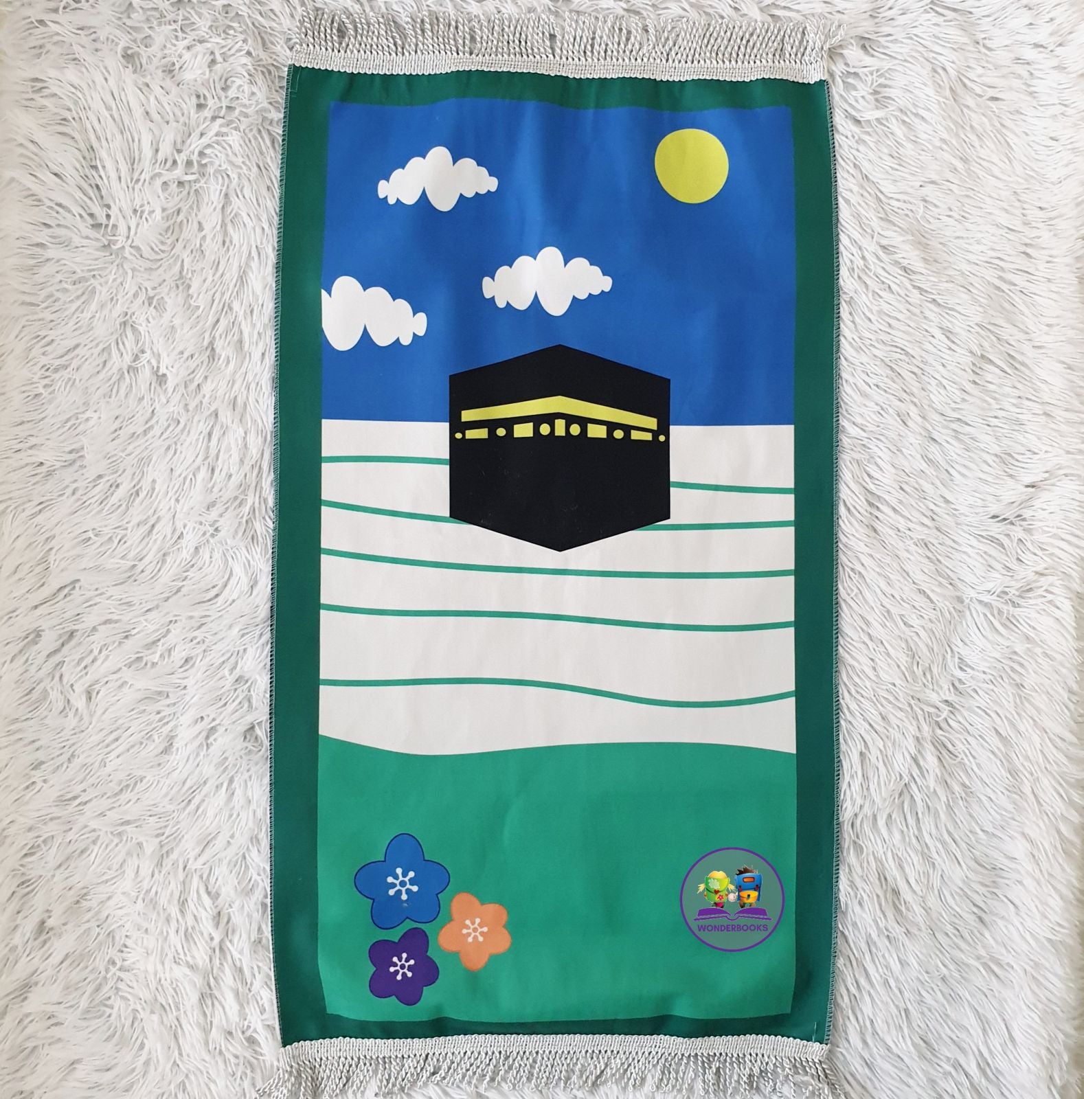 Kiddies Personalised Musallahs: Green Ka'ba