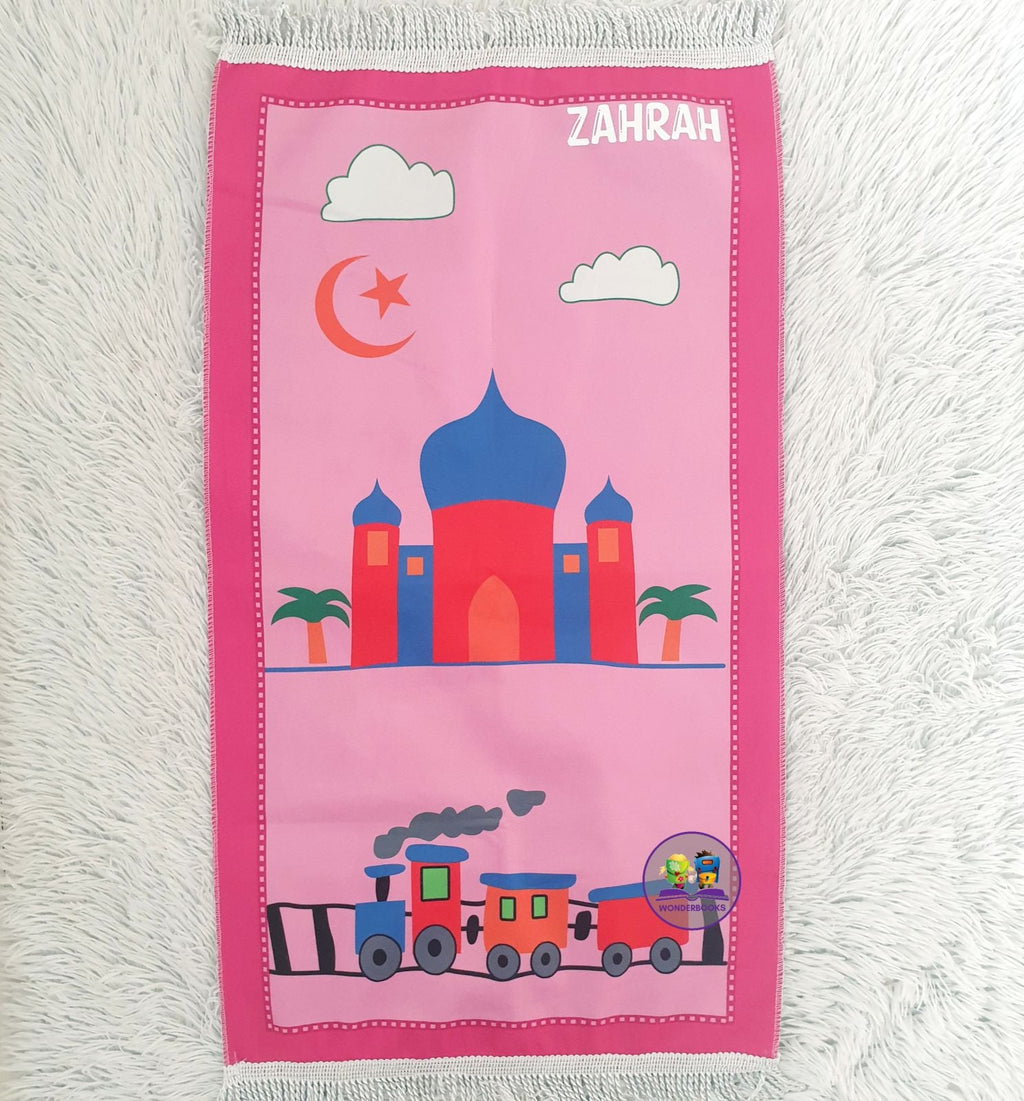 Personalised Musallahs: Pink Train