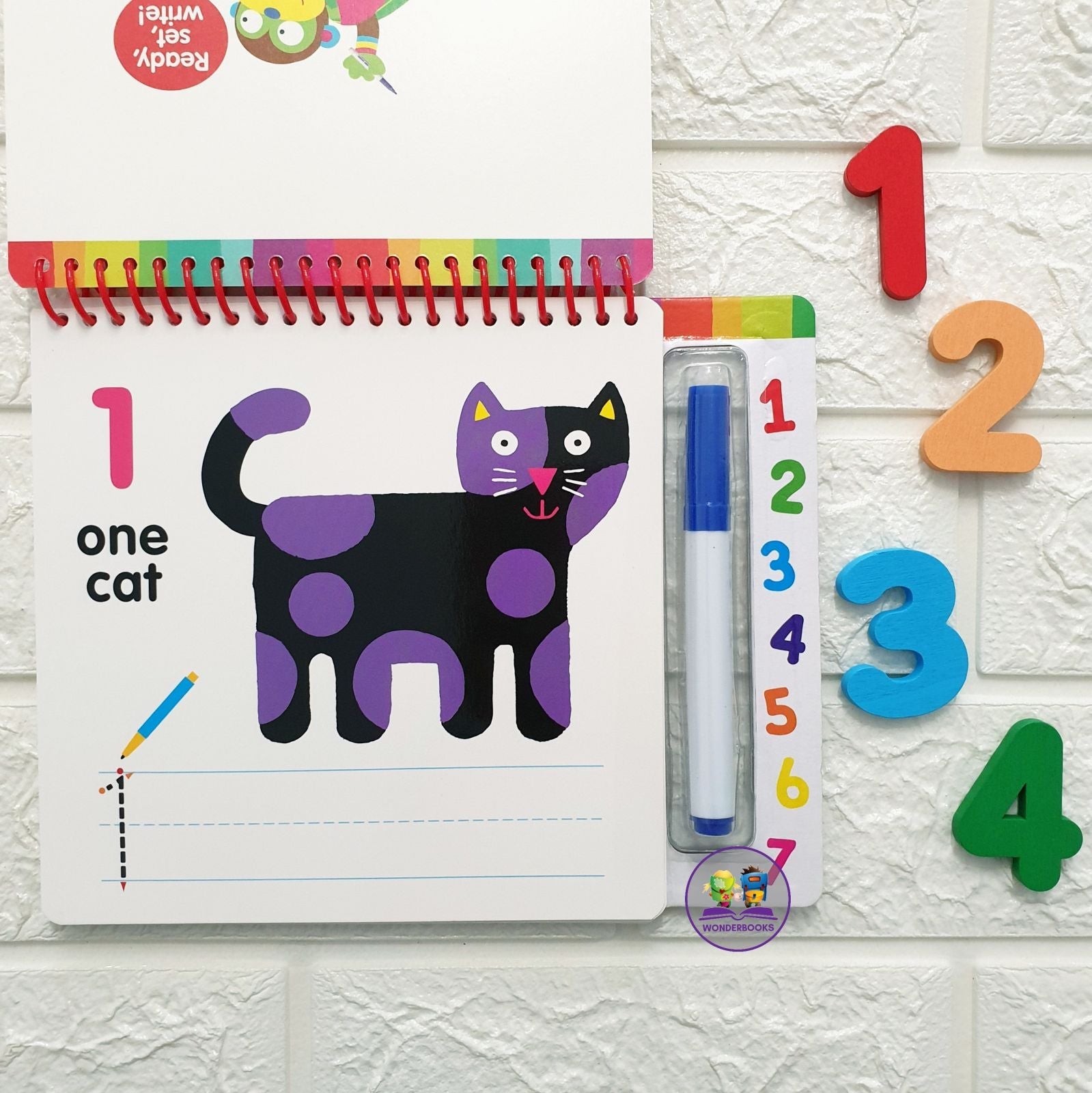 Wipe Away: Learn to Write 123s