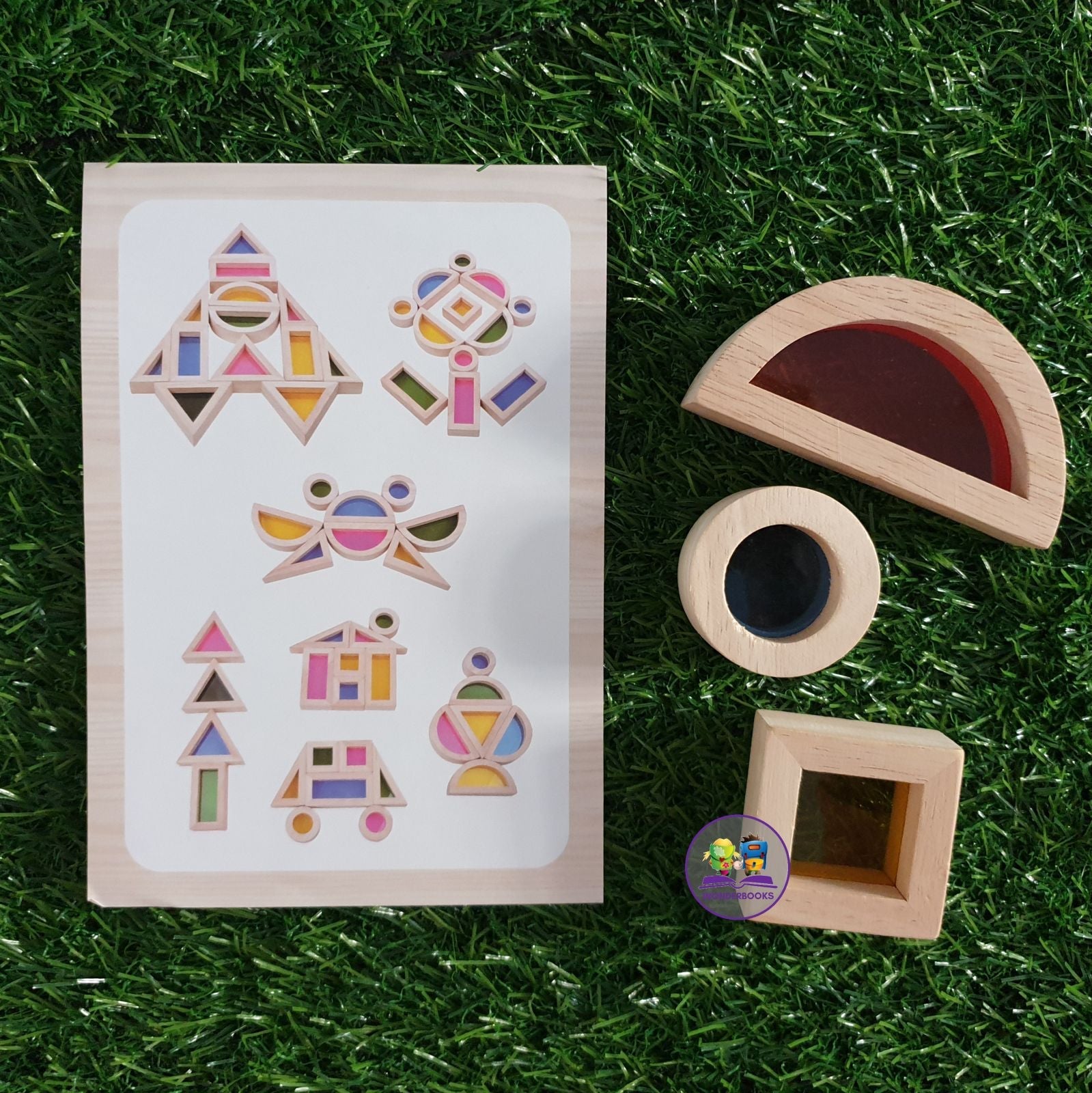 24 Piece Rainbow Blocks
