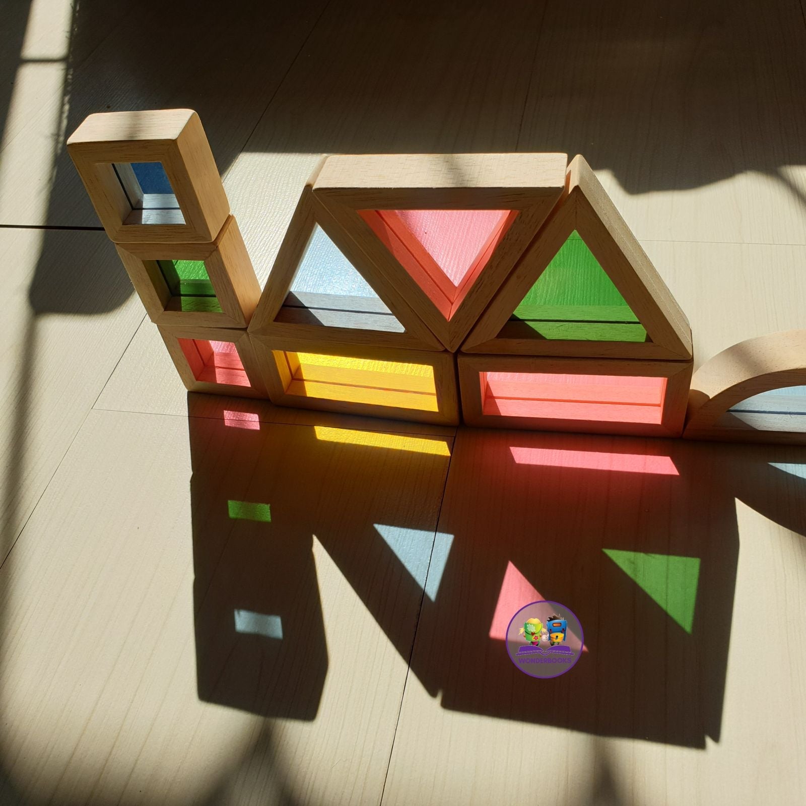 24 Piece Rainbow Blocks