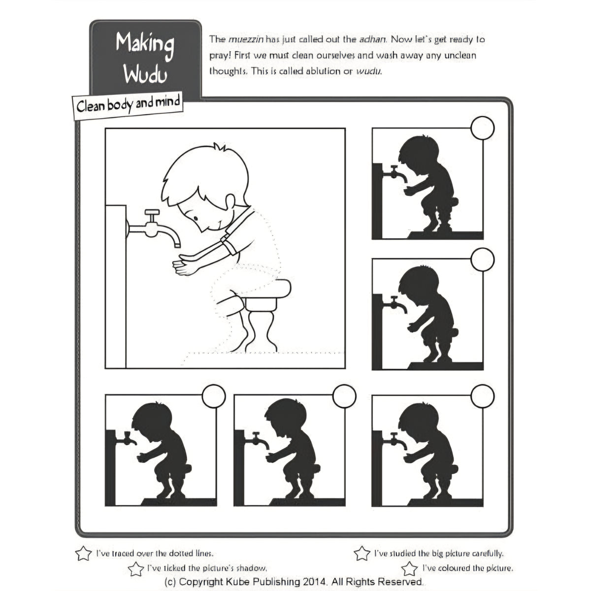 All About Prayer (Salah) Fun Sticker Activity Book