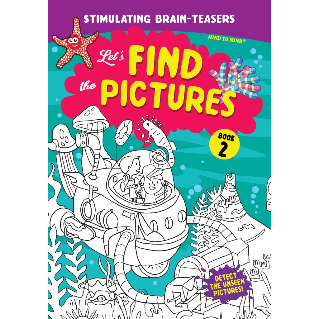 Stimulating Brain Teasers: Let's Find the Pictures Book 2