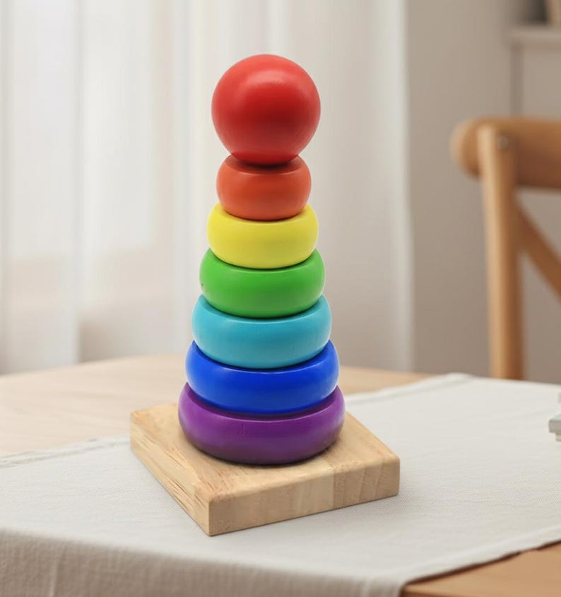 Mini Rainbow Stacker