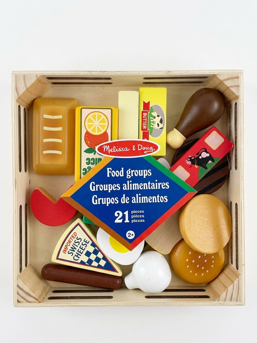 Melissa and Doug Food Groups: 21 Pieces