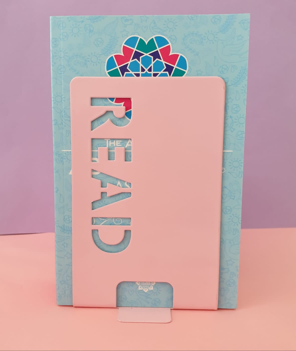 Pastel Bookshelf Ends - Set of 2