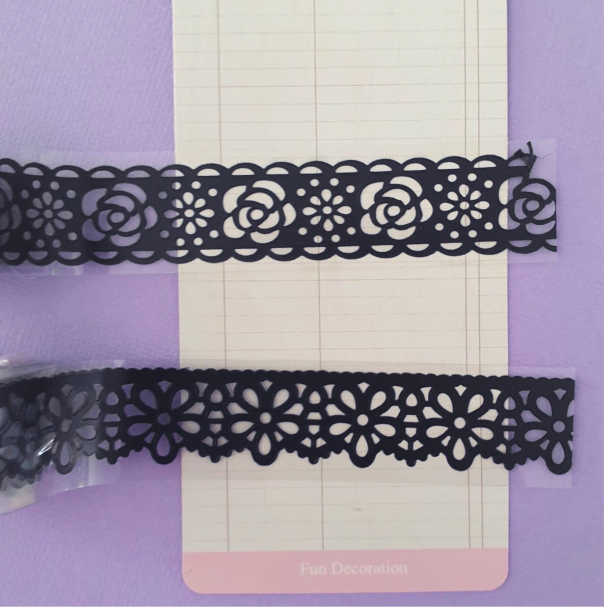 Washi Tape: Lace Die cut