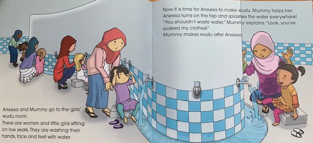 Hassan and Aneesa Go to Masjid