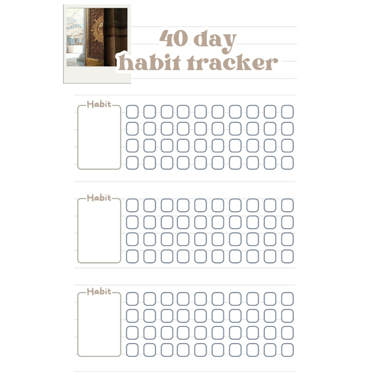 Umrah Journal A5 Collage : Journaling my Journey