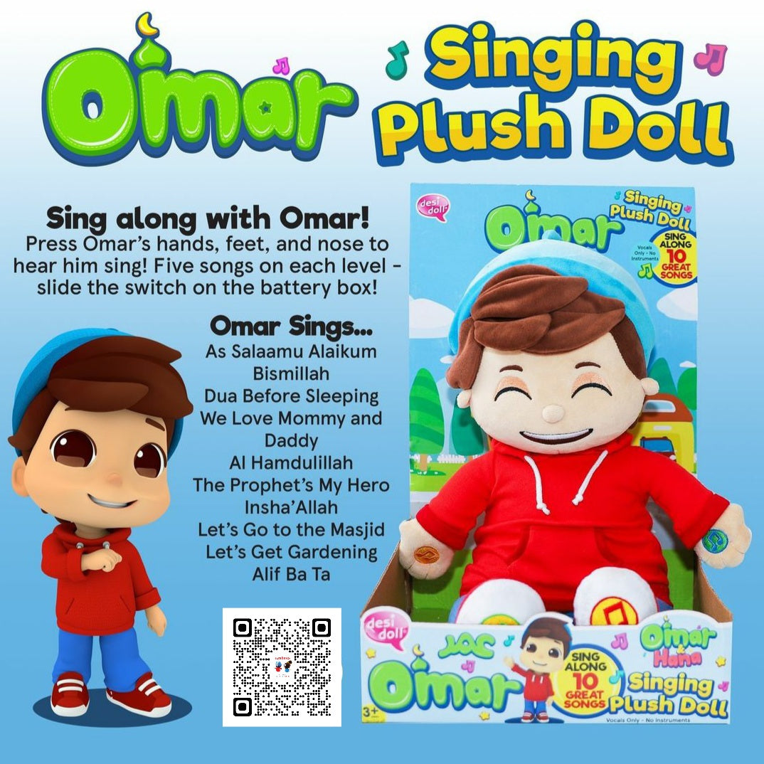Omar Singing Plush Doll (Omar & Hana