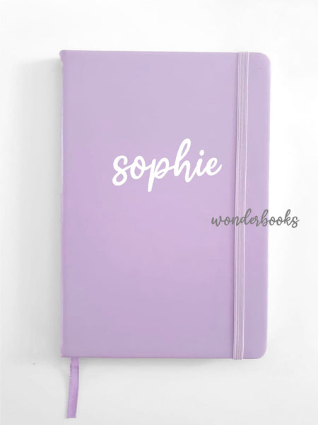 Personalised A5 Notebooks