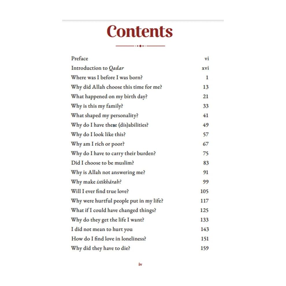 Why Me? – Understanding One’s Worldly Fate by Omar Suleiman