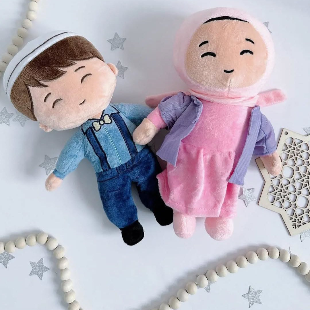Mini Muslim Dolls: Khadijah and Ismail