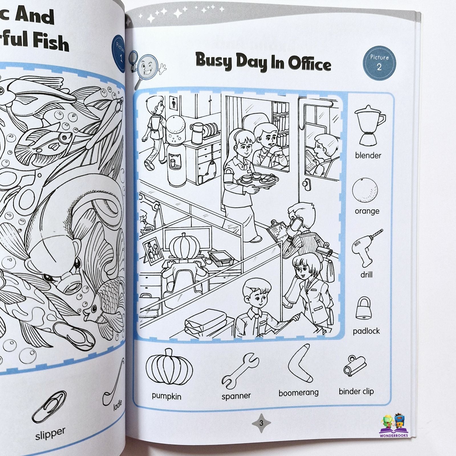 Stimulating Brain Teasers: Let's Find the Pictures Book 1