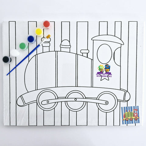 Canvas Art Kit: Train