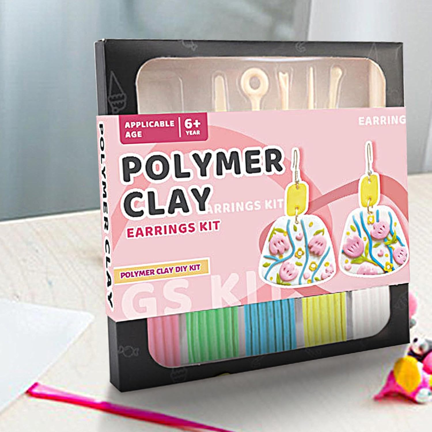 Polymer Clay Earrings Kit
