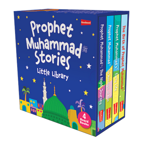 Prophet Muhammad Stories: Little Library Set of 4 books