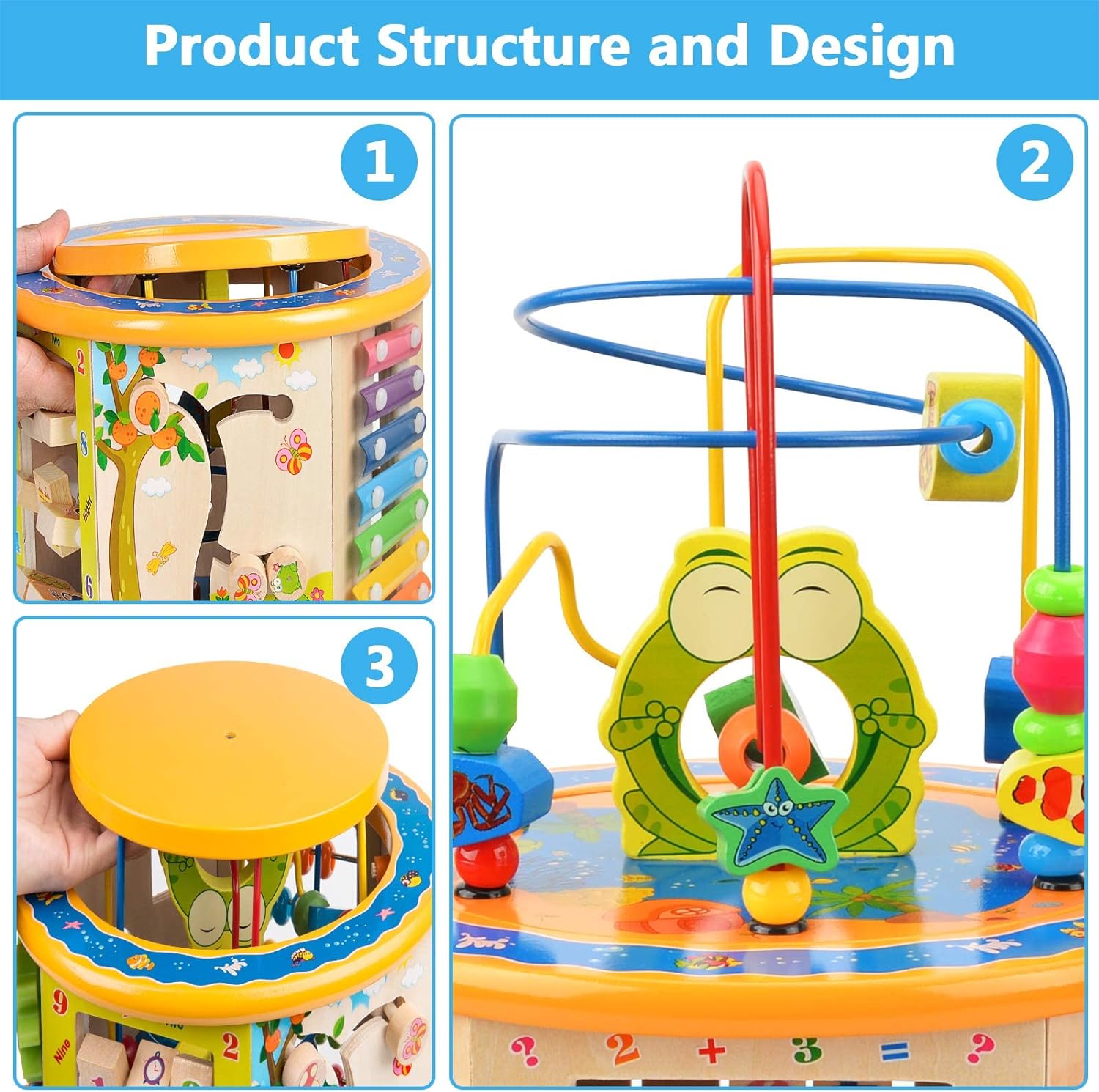 Busy Bees 8 in 1 Busy Cube