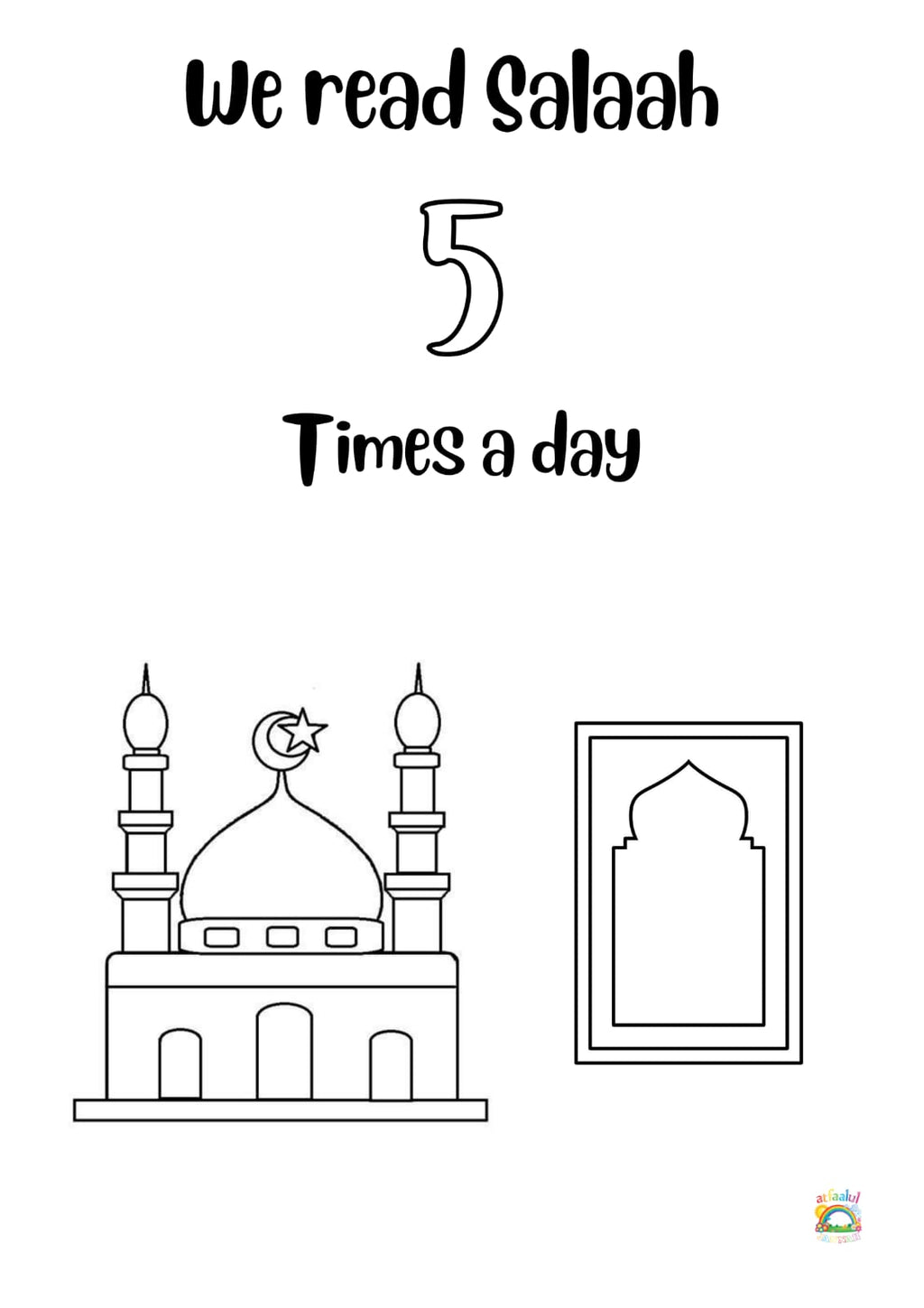My Islamic Activity Book: Activity Material Included