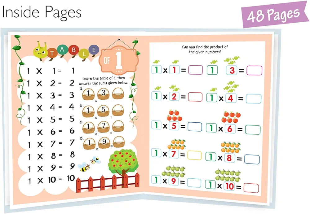 Times Tables Activity Book