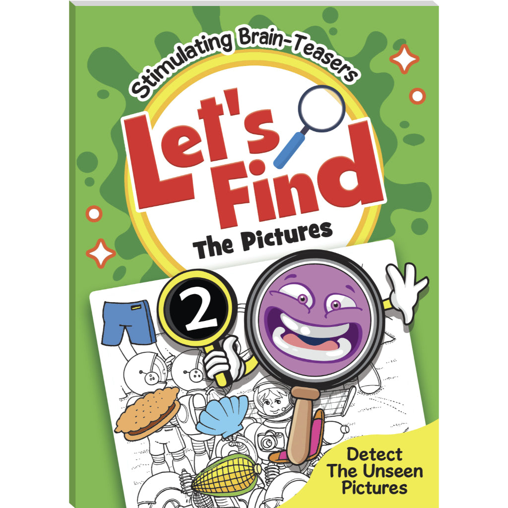 Stimulating Brain Teasers: Let's Find the Pictures Book 2