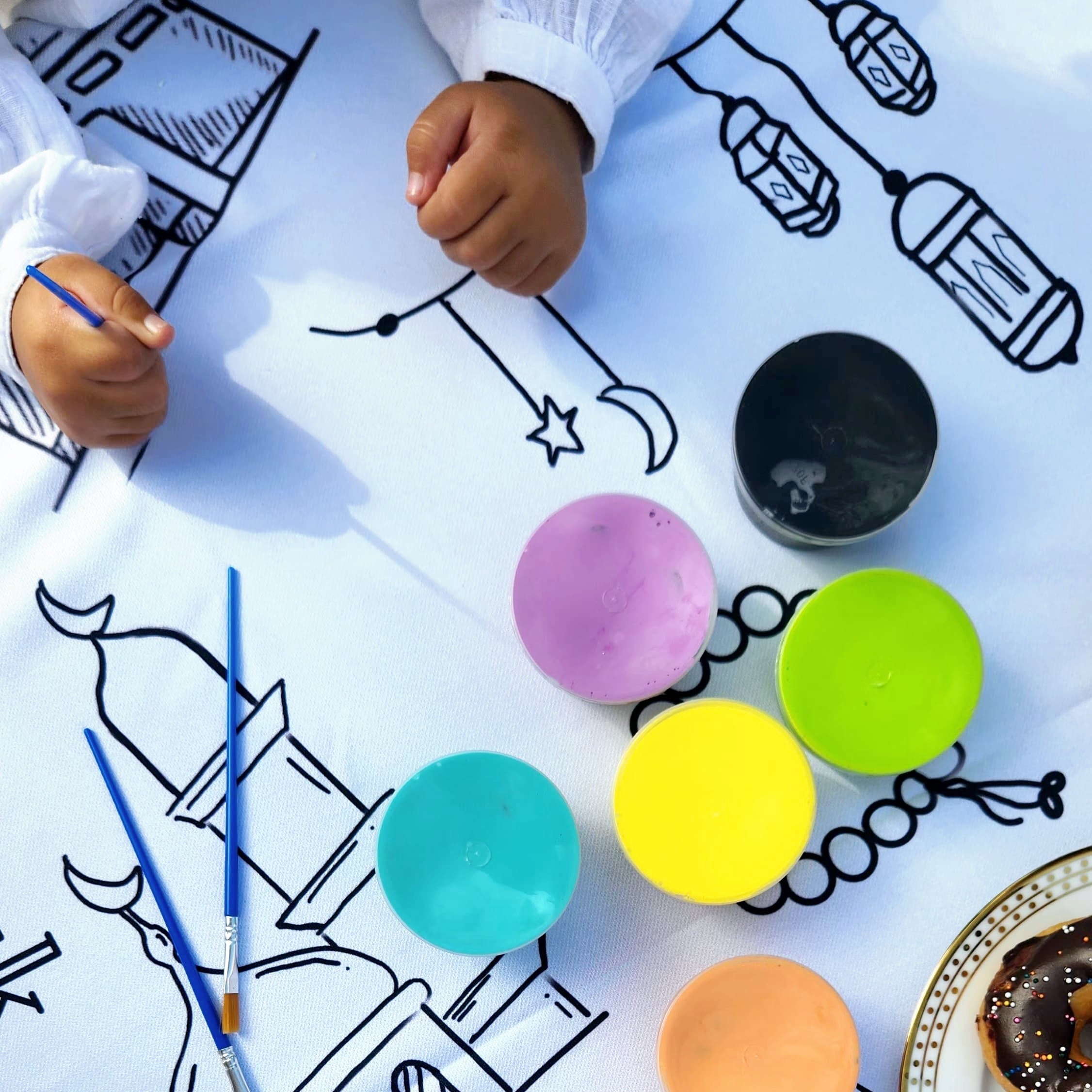 DIY Eid Doodle Tablecloth: Limited Edition