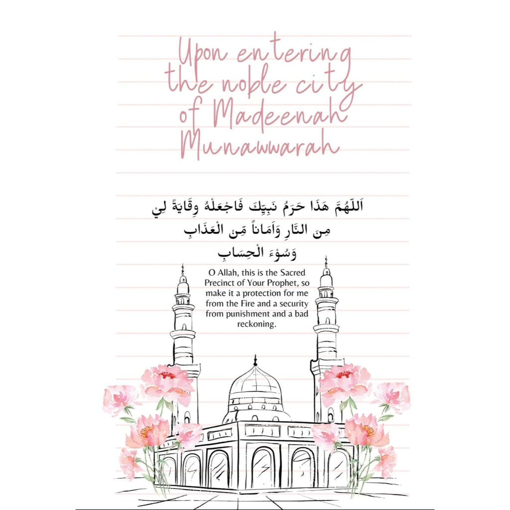 Umrah Journal A5 Floral: Journaling my Journey