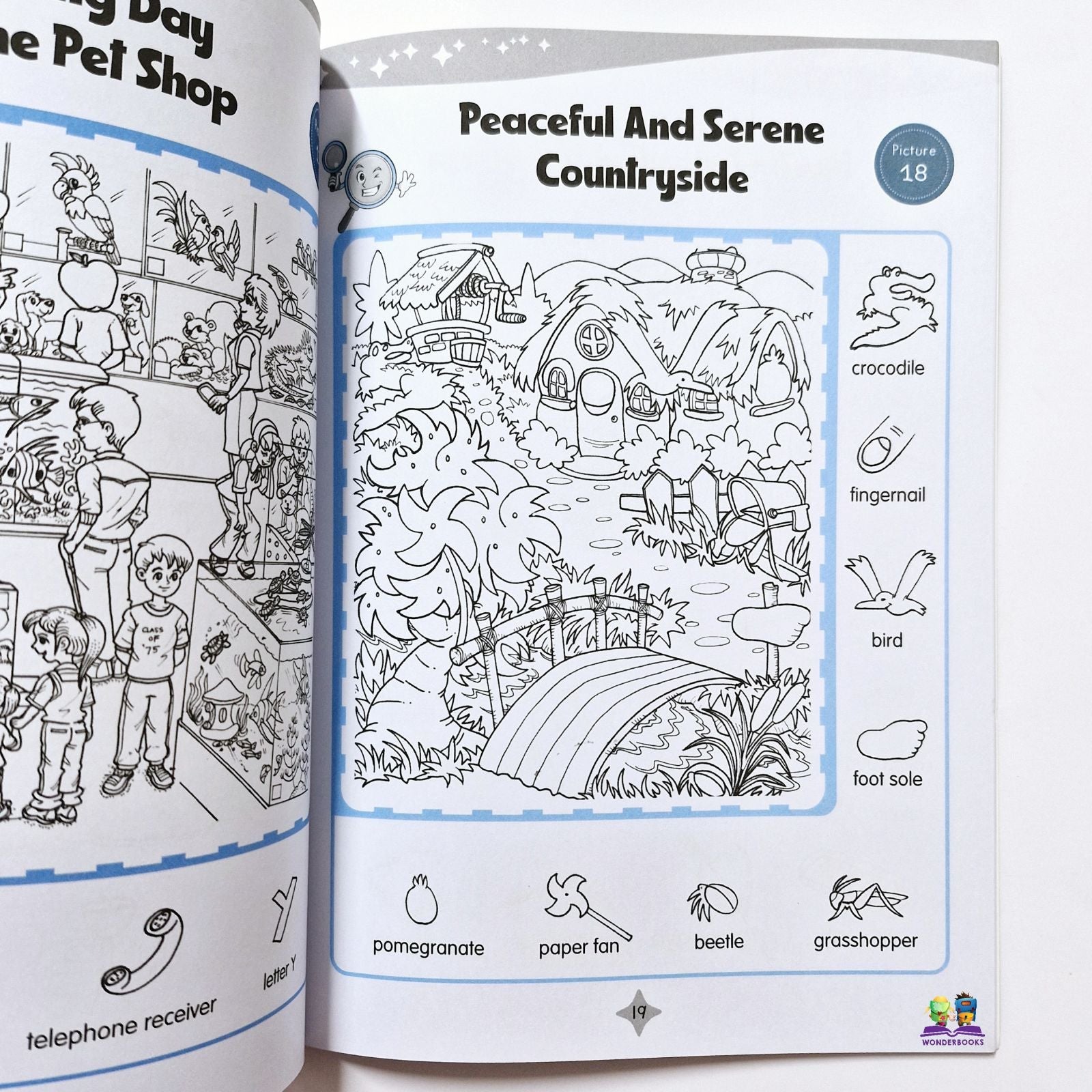 Stimulating Brain Teasers: Let's Find the Pictures Book 2