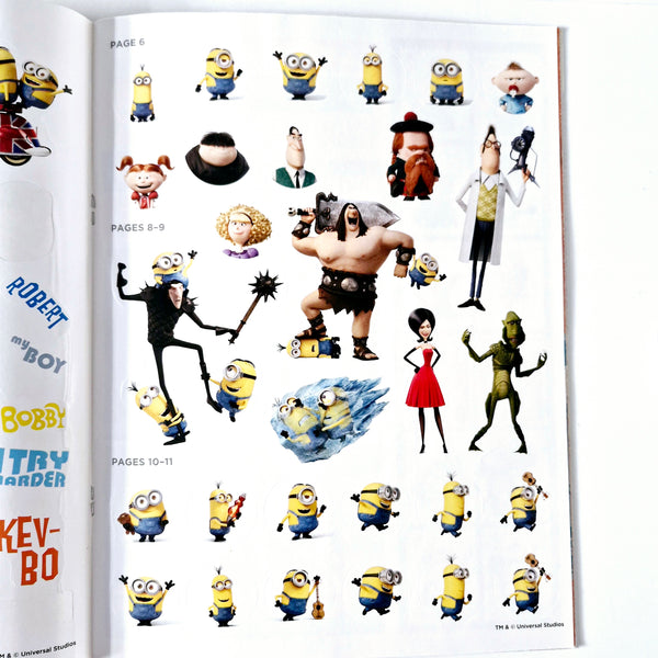 Minions Sticker Books