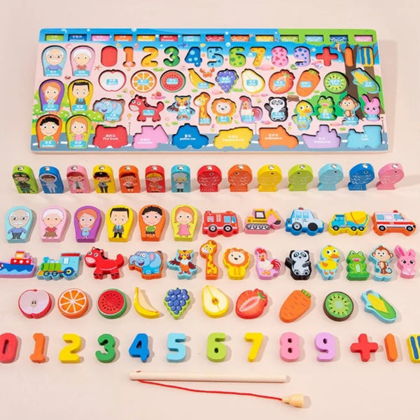 Match 'n' Fish Puzzle Set