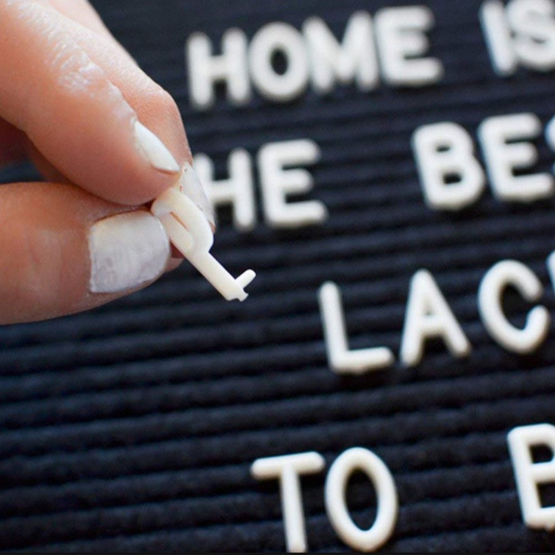 Classic Black Letterboard Set