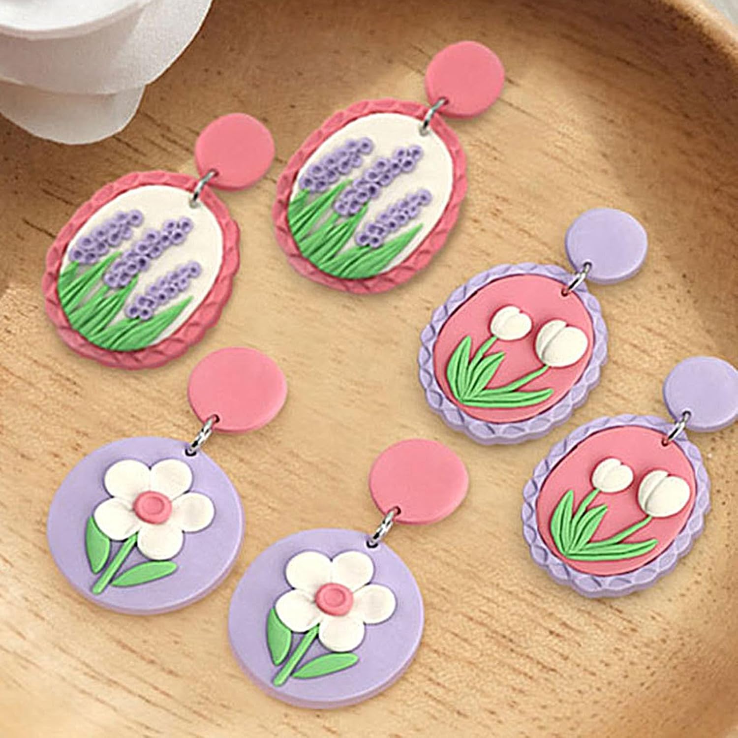 Polymer Clay Earrings Kit