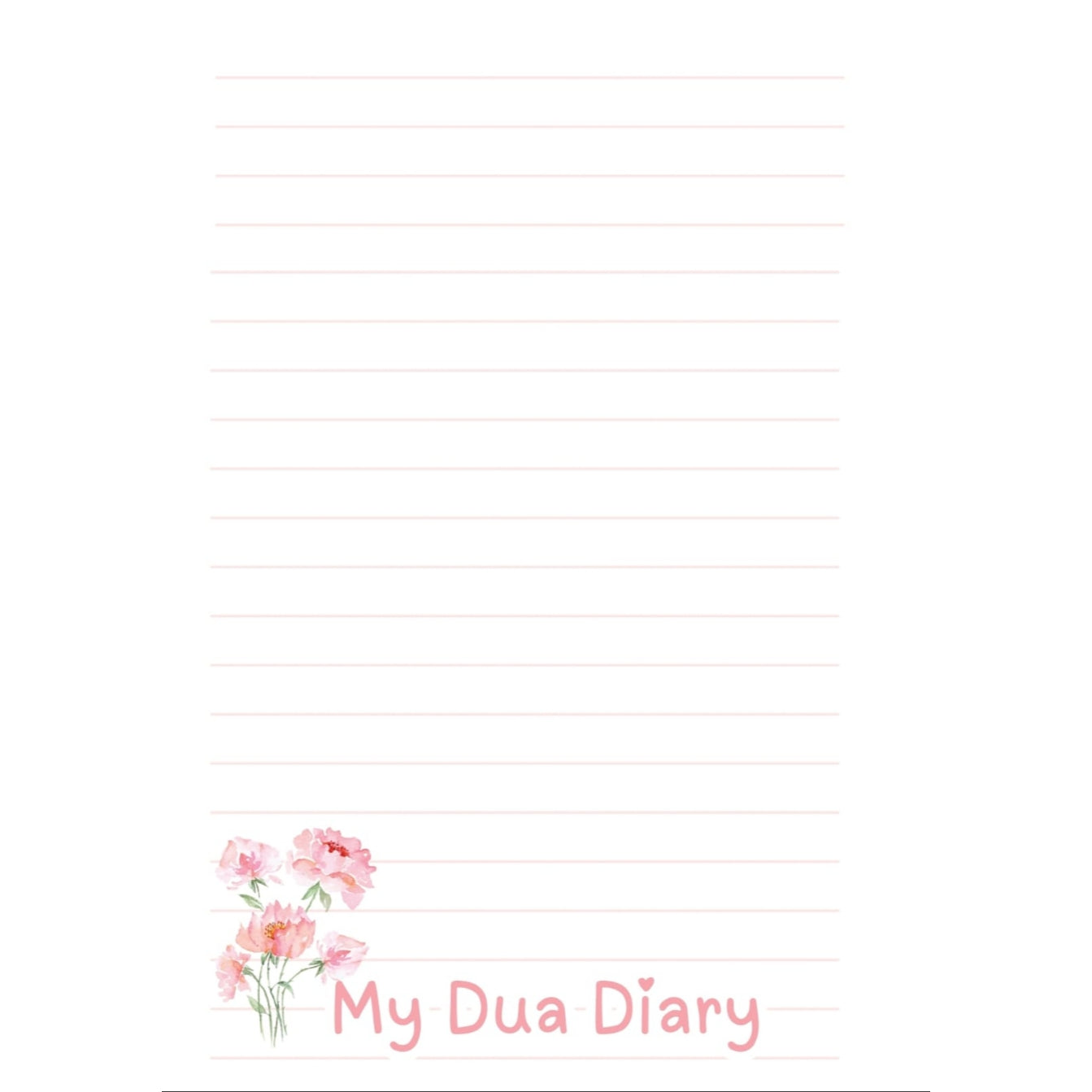 Umrah Journal A5 Floral: Journaling my Journey