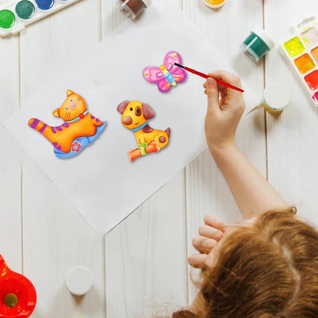 Mould and Paint Garden Magnets