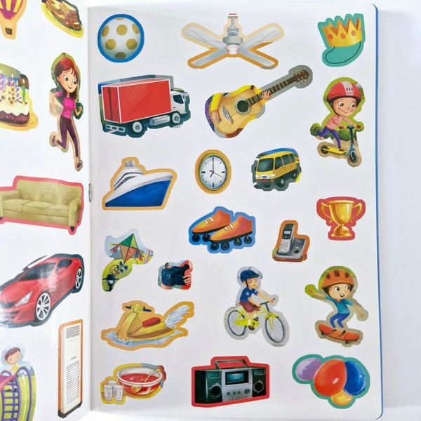 Sticker Book for Little Hands