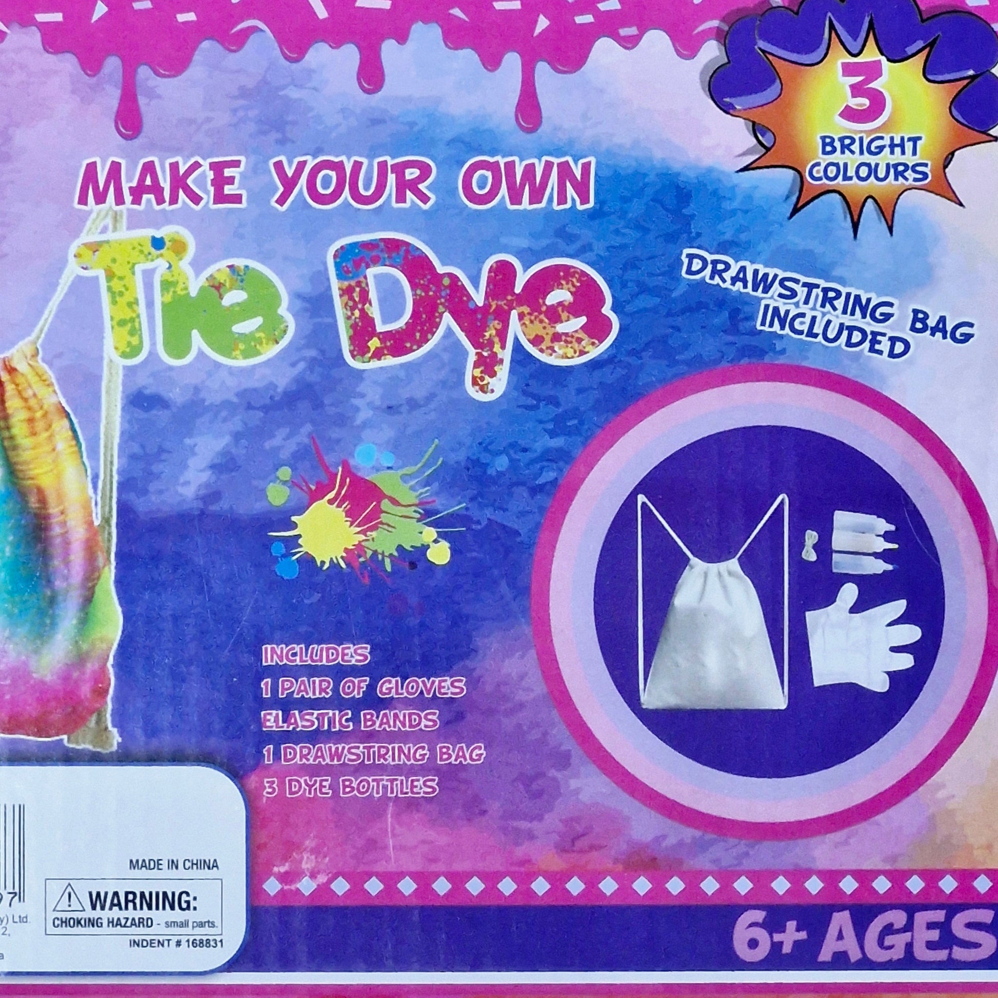 Make Your Own Tie Dye Bag Kit