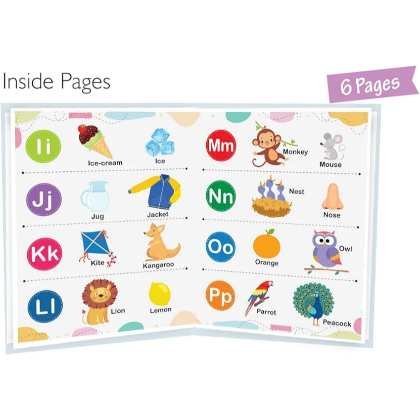 My First Alphabets A4 Board Book